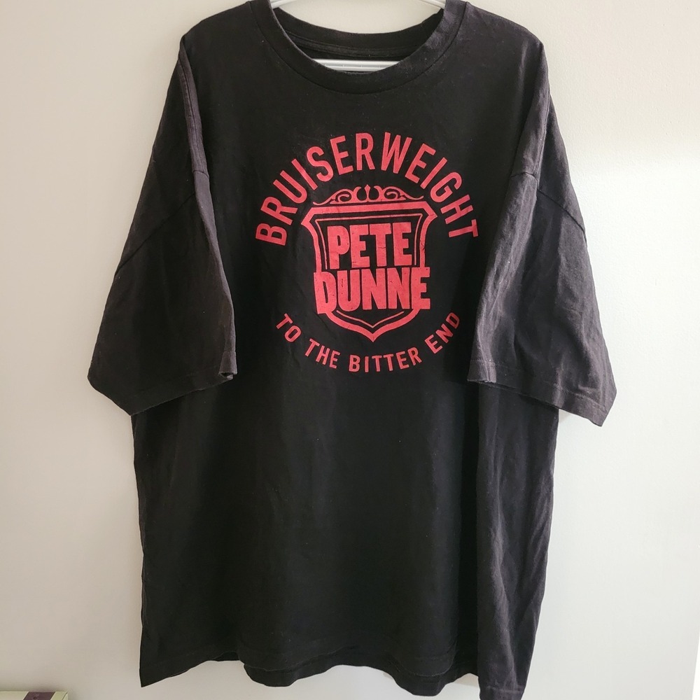 Pete Dunne Bruiserweight NXT T-Shirt Men's Size 3X To The Bitter End Black Red